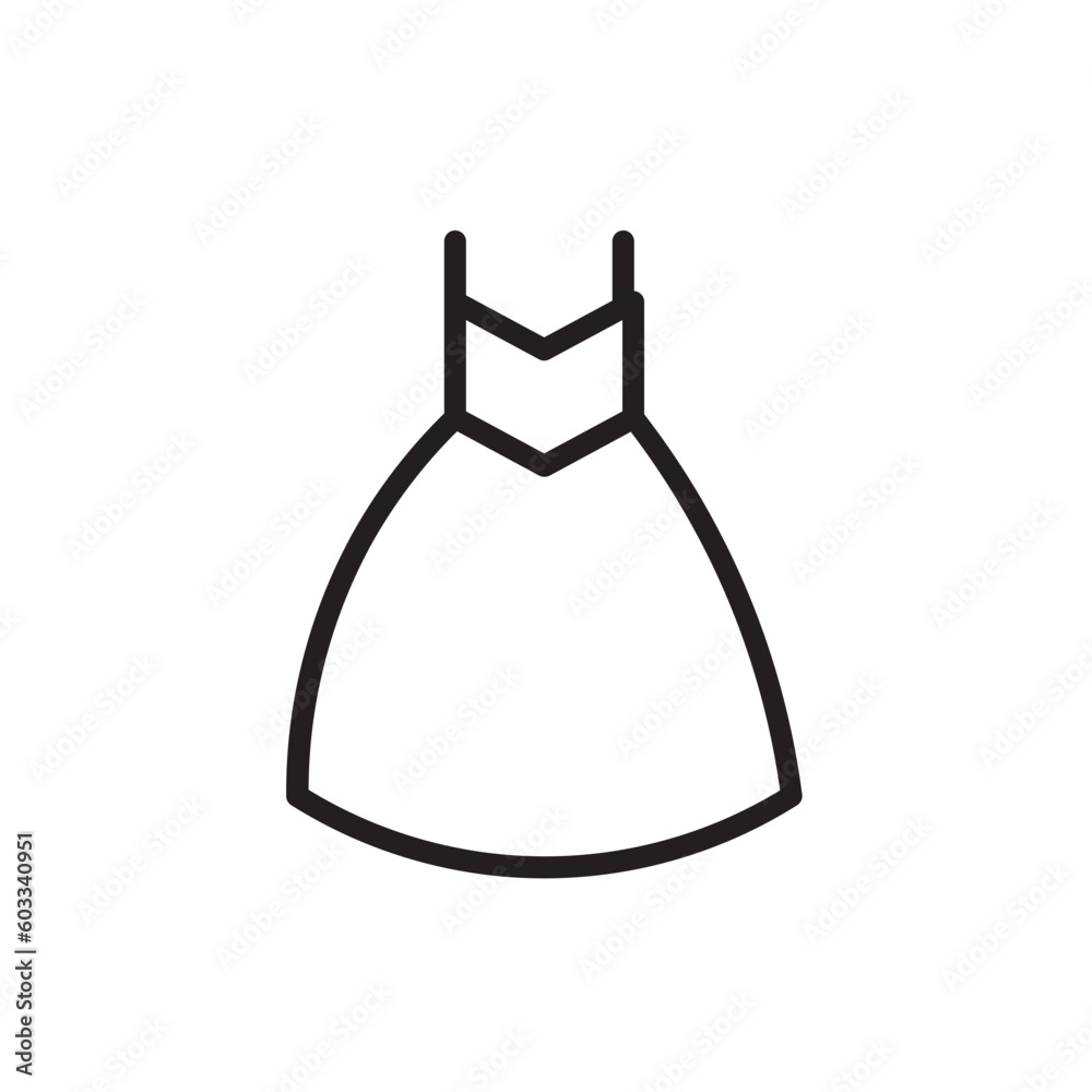 Clothes Dress Fashion Outline Icon Clothes Dress Fashion Outline Icon