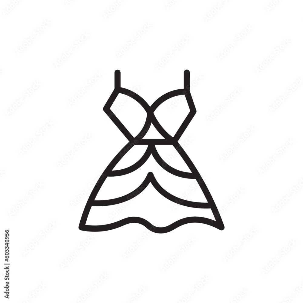 Clothes Dress Fashion Outline Icon Clothes Dress Fashion Outline Icon