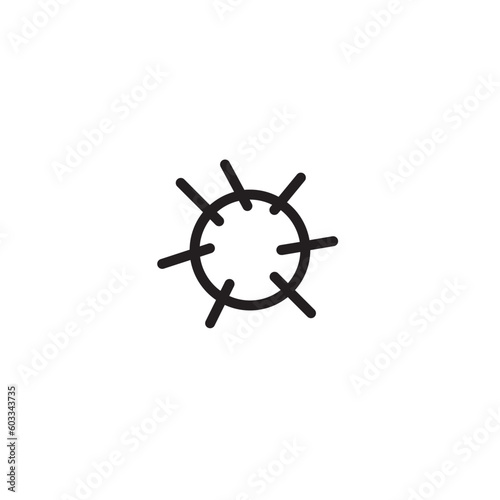 Animals Sea Urchins Outline Icon