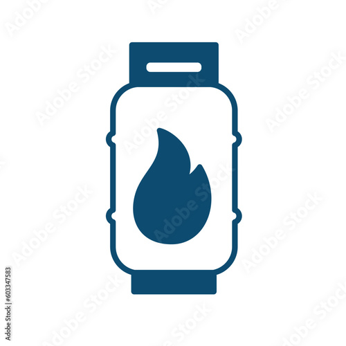 LPG icon vector logo design template flat style