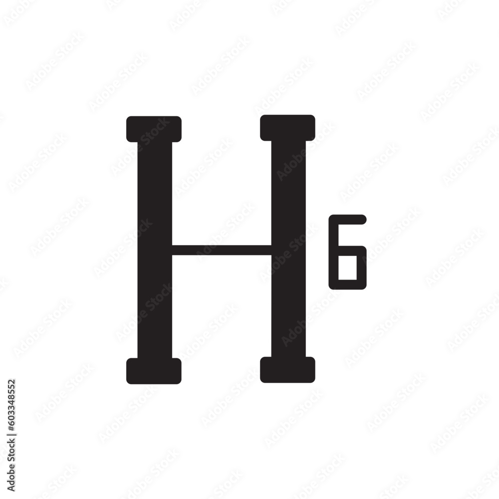 Header Text Title Icon