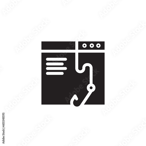 Cyber Fishing Security Icon