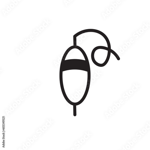 Fish Fishing Float Icon