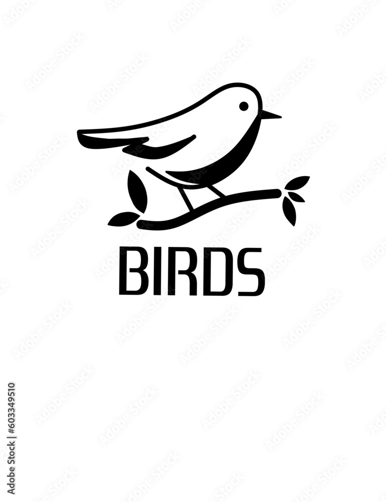 Fototapeta premium bird on a branch