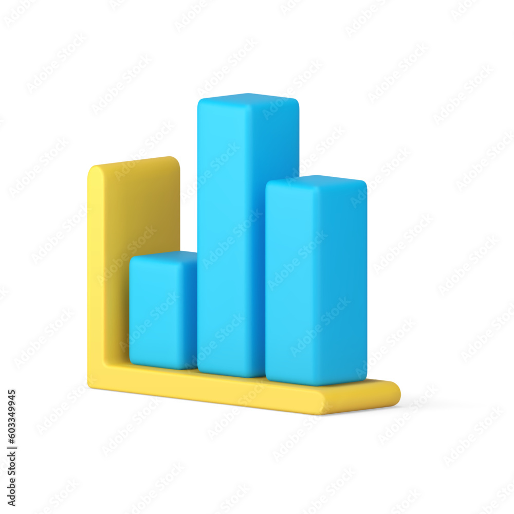 Bar diagram chart graph statistic analyzing data dynamic process isometric 3d icon realistic vector Bar diagram chart graph statistic analyzing data dynamic process isometric 3d icon realistic vector