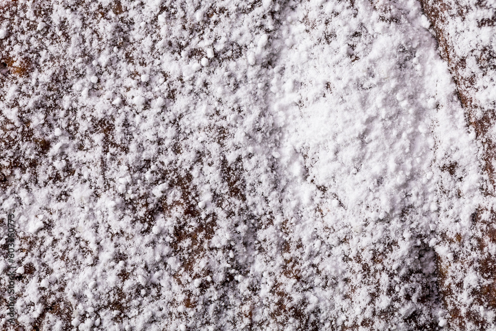 Obraz premium chocolate cake with sugar powder