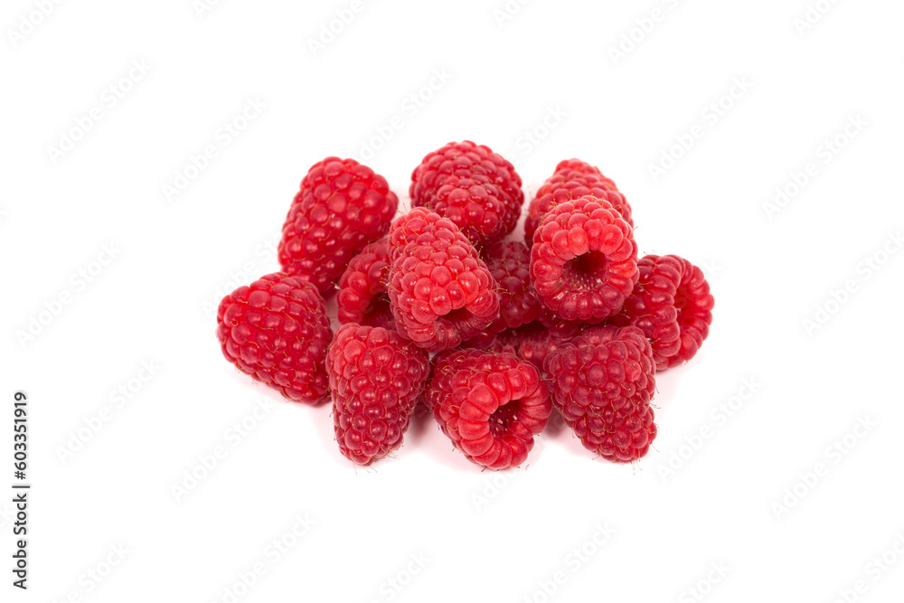 ripe red raspberry