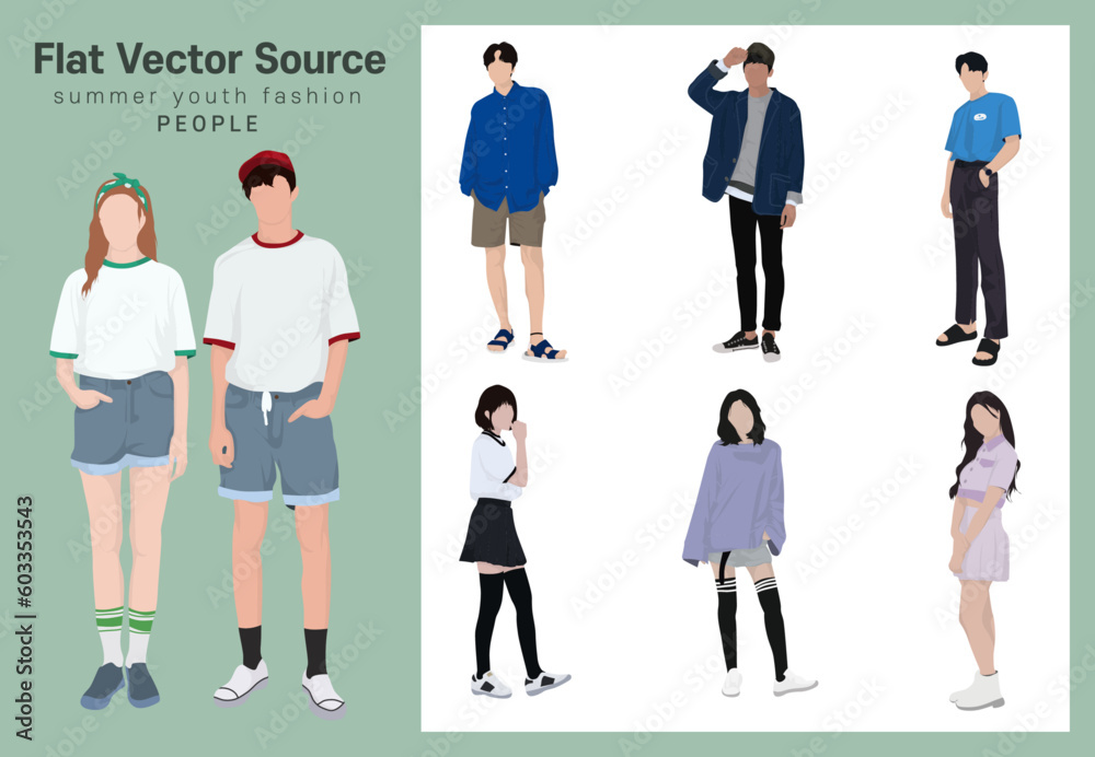 2030 mz Generation College Students Spring and Summer Street Fashion Trend Collection
2030 mz Generation College Students Spring and Summer Street Fashion Trend Collection