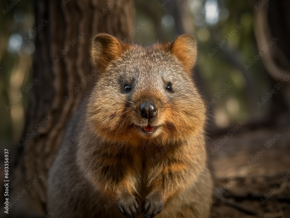 Glimpse of the Quokka, the Happiest Animal in the World Glimpse of the Quokka, the Happiest Animal in the World