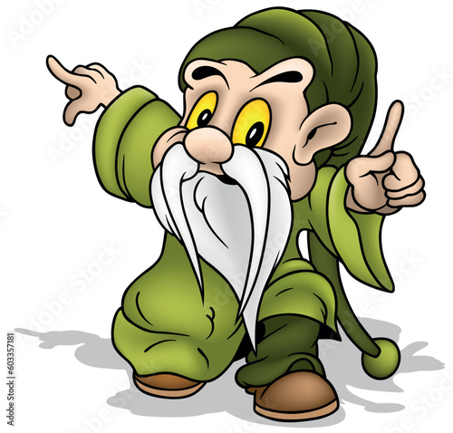 Forest Dwarf with Long Bear...