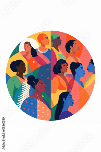 Hands of Intersectionality: Illustrating the power of empathy, activism, and intersectional identities through mixed media