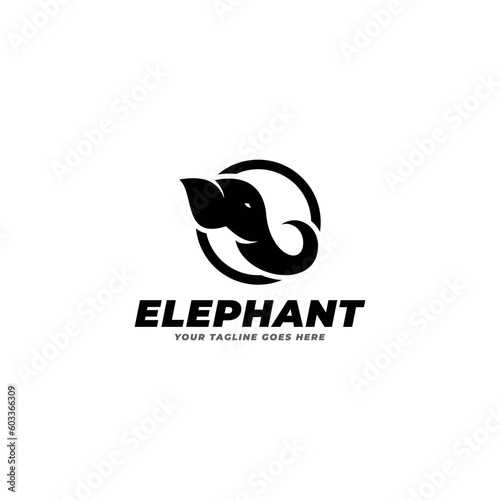 elephant head logo design inspiration