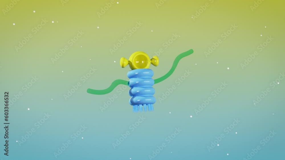 Cartoon futuristic ufo. Alien in flying saucer in cosmos. For greeting cards, banner, party invitations. Background with copyspace. 4k video. Cartoon futuristic ufo. Alien in flying saucer in cosmos. For greeting cards, banner, party invitations. Background with copyspace. 4k video.