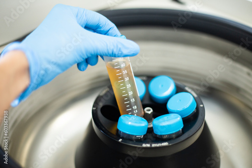 laboratory centrifuge