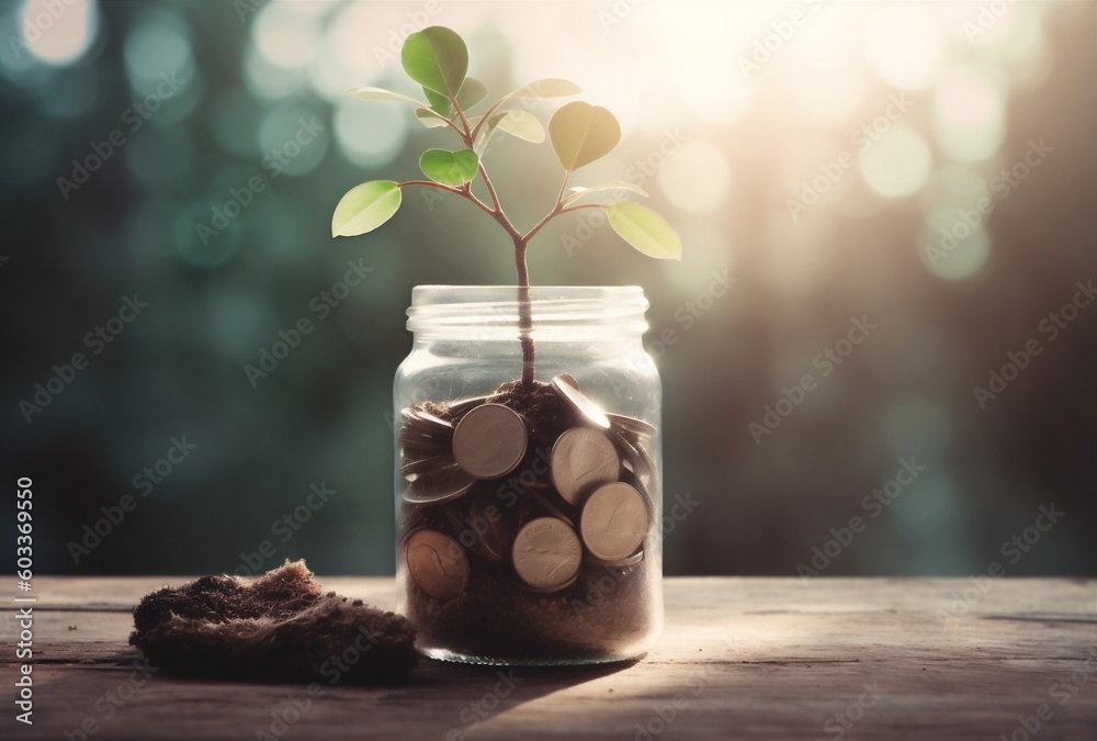 growth plant leaf cash coin currency business money finance can. Generative AI. growth plant leaf cash coin currency business money finance can. Generative AI.