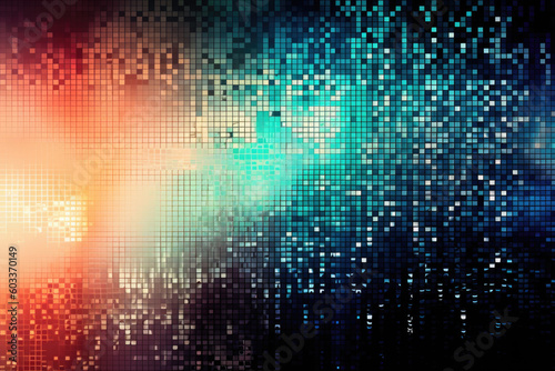 Wallpaper Mural Abstract Technology Background with Digital Data Stream. Futuristic Technology Background. Marketing and Advertising, light colours, binary digits, minimal background, Generative AI Torontodigital.ca