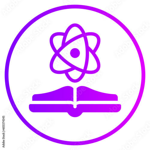 atom gradient icon