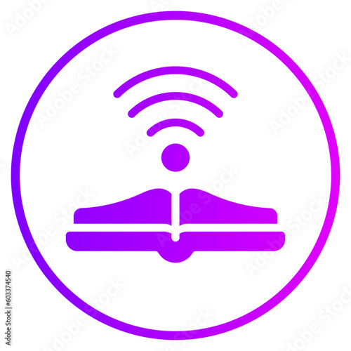 wifi gradient icon