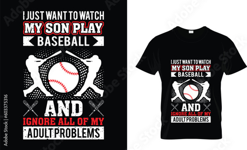 I just want to watch my son play baseball and ignore all of my adult problems