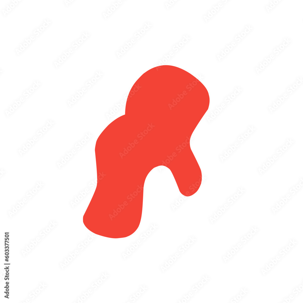 Abstract blob shape Abstract blob shape