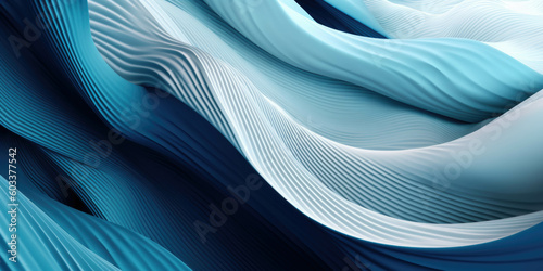 abstract blue and black smoke on white background, digitally generated image. a creative abstract background blue and light blue and white. Generative AI