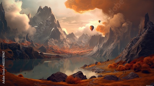 Fantasy landscape