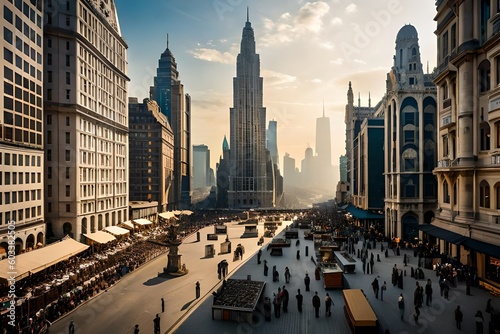 city skyline