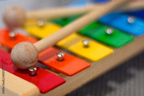 wooden toy game instrument