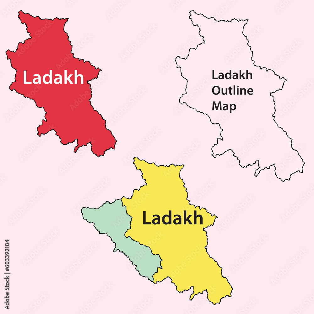 Ladakh leh map, ladakh valley, Detailed Terrain Map of Ladakh (Leh