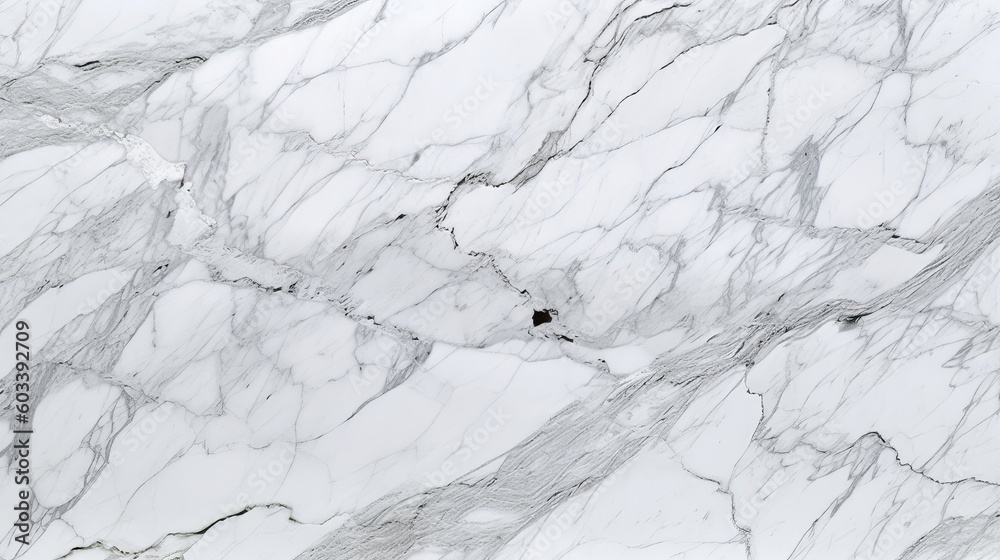 Obraz premium all wrapping white establishment from marble stone surface for organize. AI Generated