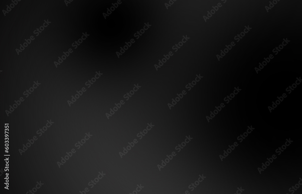 Black and white smooth gradient Abstract background image, gray tone.Science or technology display concept.Metal or metallic color.spotlight in room or studio.Graphic illustration.