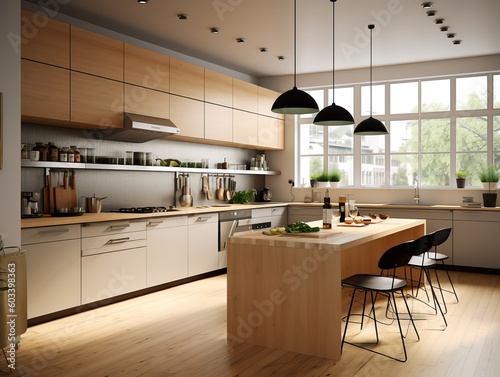Modern Luxury Kitchen in a Residential Home