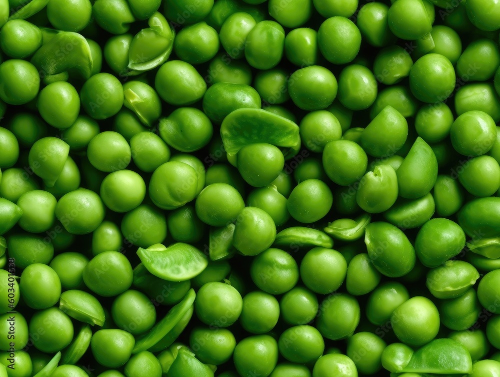 Peas background as seamless tile (generative AI) Peas background as seamless tile (generative AI)