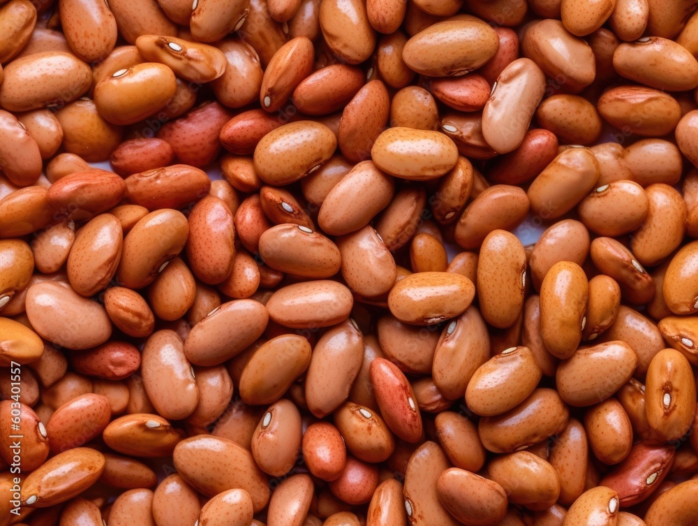 Pinto Beans background as seamless tile (generative AI) Pinto Beans background as seamless tile (generative AI)