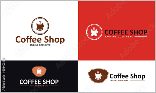 Coffee Shop Logo Design Template
