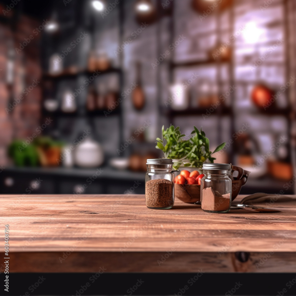 kitchen background to display products kitchen background to display products