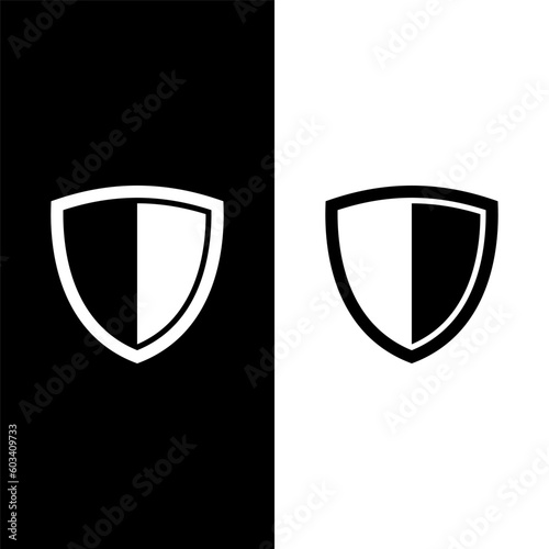 black and white shield icon Free Download black and white shield icon - GFXLoad