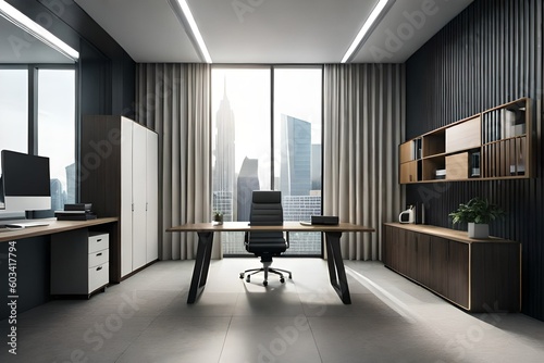 Interior of a Beautiful Office