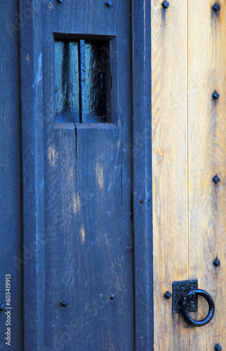 Blue door