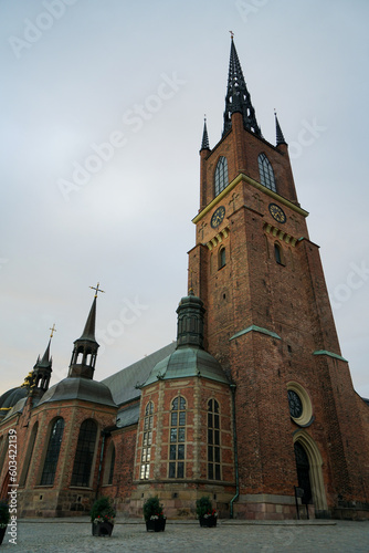 The Riddarholmen Church in Stockholm, Sweden