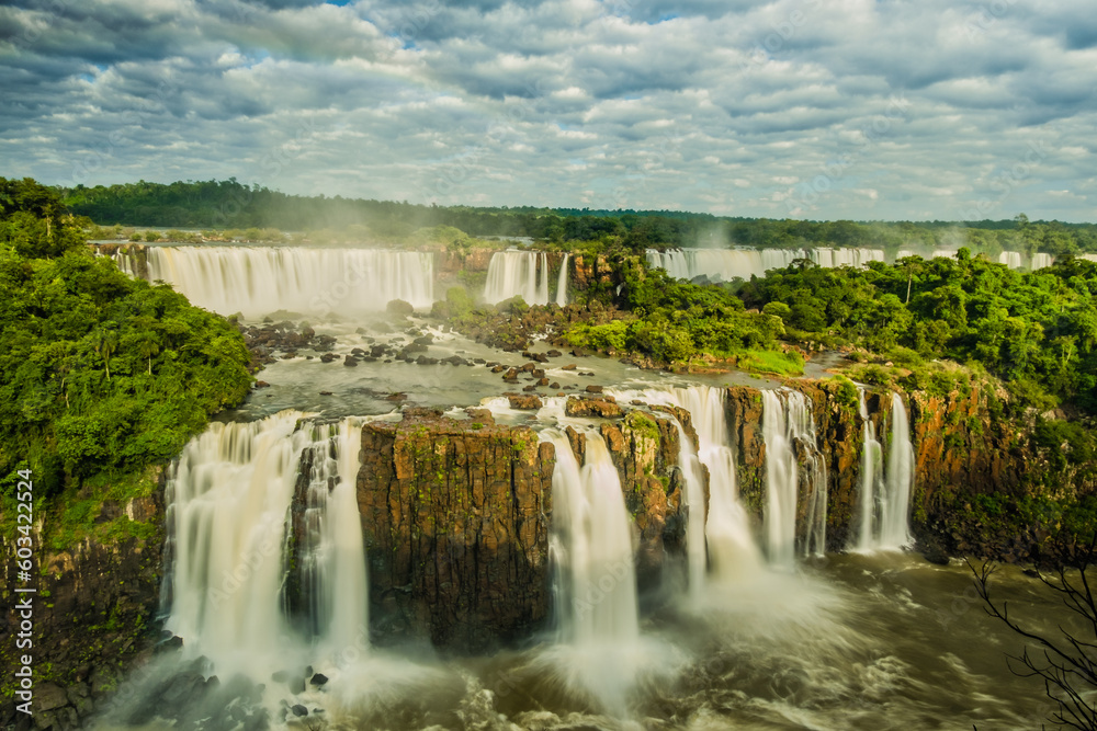 waterfall iguazu Iguaçu cataratta brazil Brazilian side Unesco world Heritage waterfall iguazu Iguaçu cataratta brazil Brazilian side Unesco world Heritage