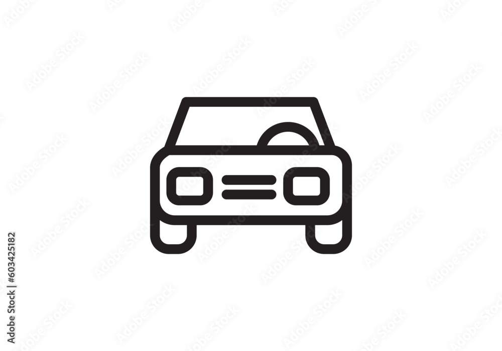car modern logo symbol icon vector graphic design
