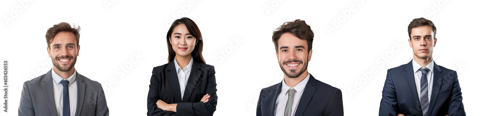 Collage of business team faces of various people for userpic and profile picture, Generative AI
Collage of business team faces of various people for userpic and profile picture, Generative AI
