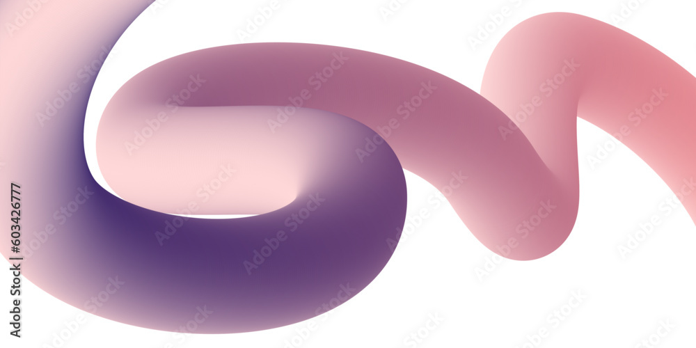 Obraz premium Abstract volumetric background. Cords. Tube toothpaste. Minimalism. Creative modern background. Cover design, wallpaper, background. EPS vector.