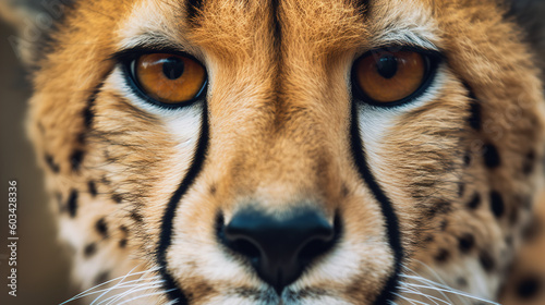 close up of an Cheetah