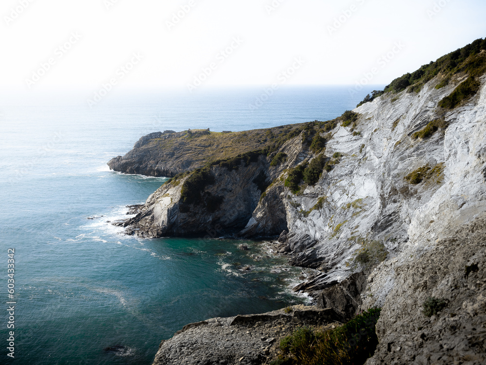 Coastal cliff