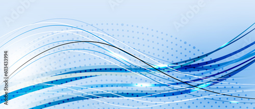 Abstract blue Background