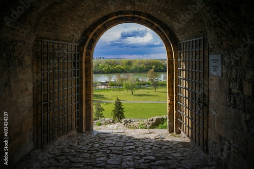 The Defterdar Gate at Kalemegdan fortress in Belgrade, Serbia