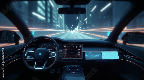 Autonomous Vehicle Guided by AI Technology