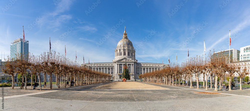 San Francisco City Hall and Civic Center Plaza